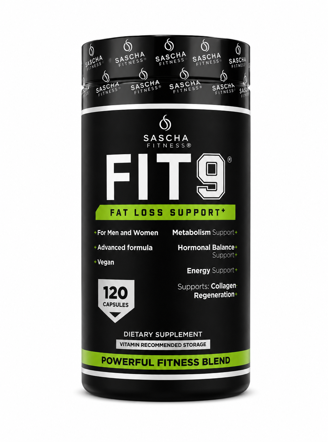 FIT 9 FAT LOSS SUPPORT X 120 CÁPSULAS-SASCHA FITNESS
