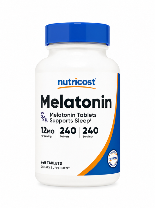 MELATONIN 12 mg X 240 CÁPSULAS-NUTRICOST