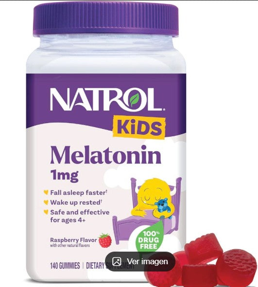 MELATONIN KIDS 1 mg X 140 GUMMIES-NATROL