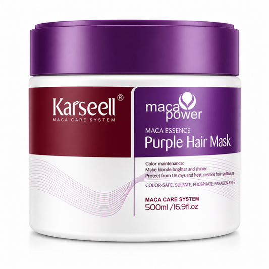 MACA POWER COLLAGEN PURPLE HAIR MASK X 500 ml-KARSEELL