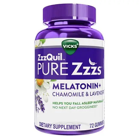 ZZZQUIL PURE ZZZS X 72 GUMMIES-VICKS