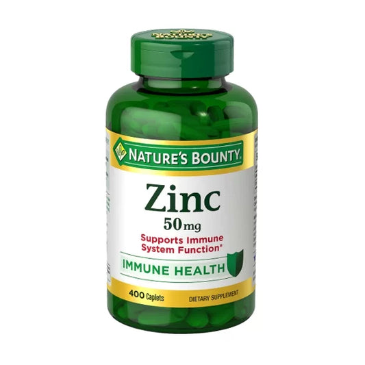 ZINC 50 mg X 400 TABLETS-NATURE´S BOUNTY (Copia)