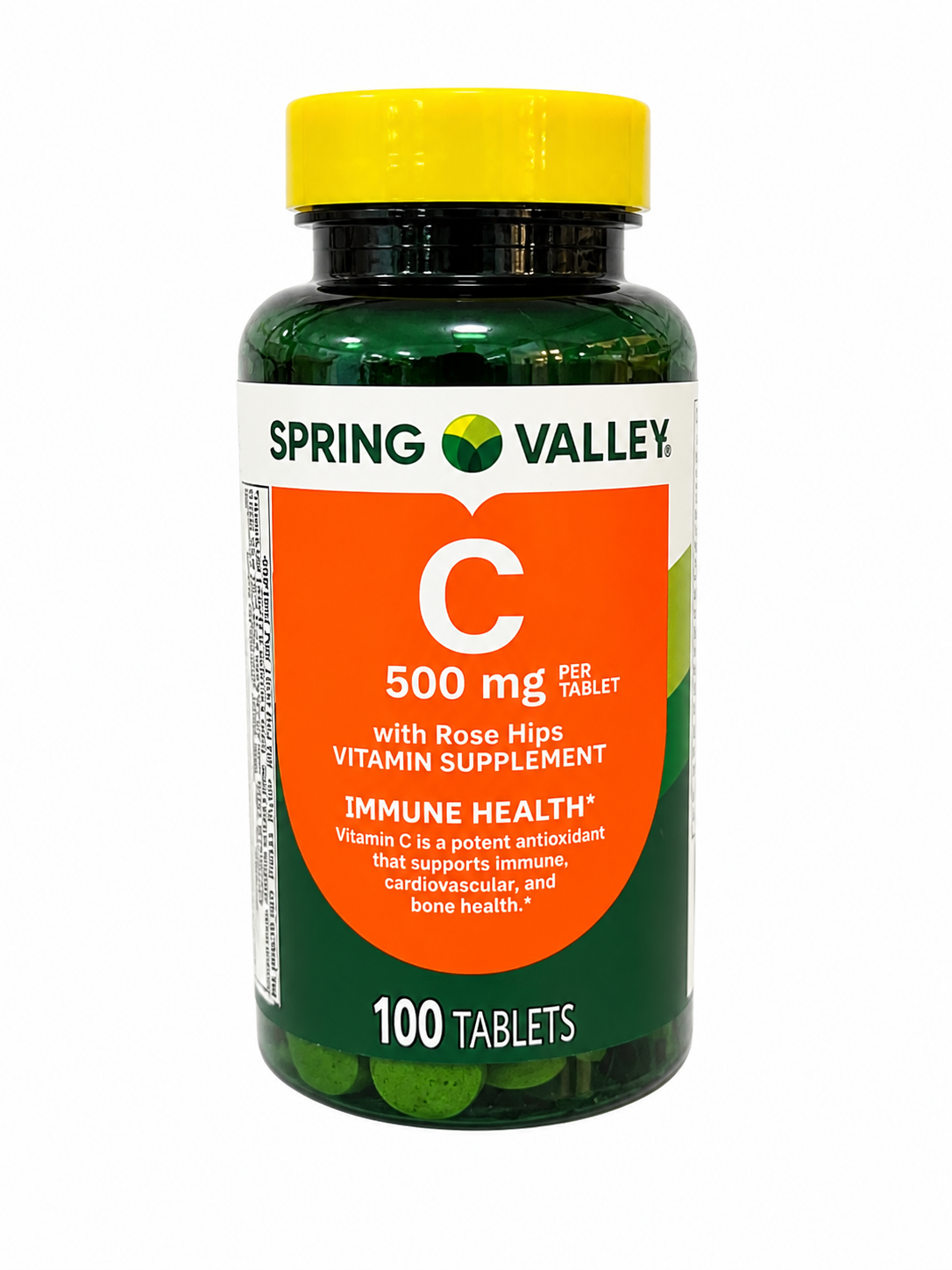 VITAMIN C 500Mg X 100 CÁPSULAS-SPRING VALLEY