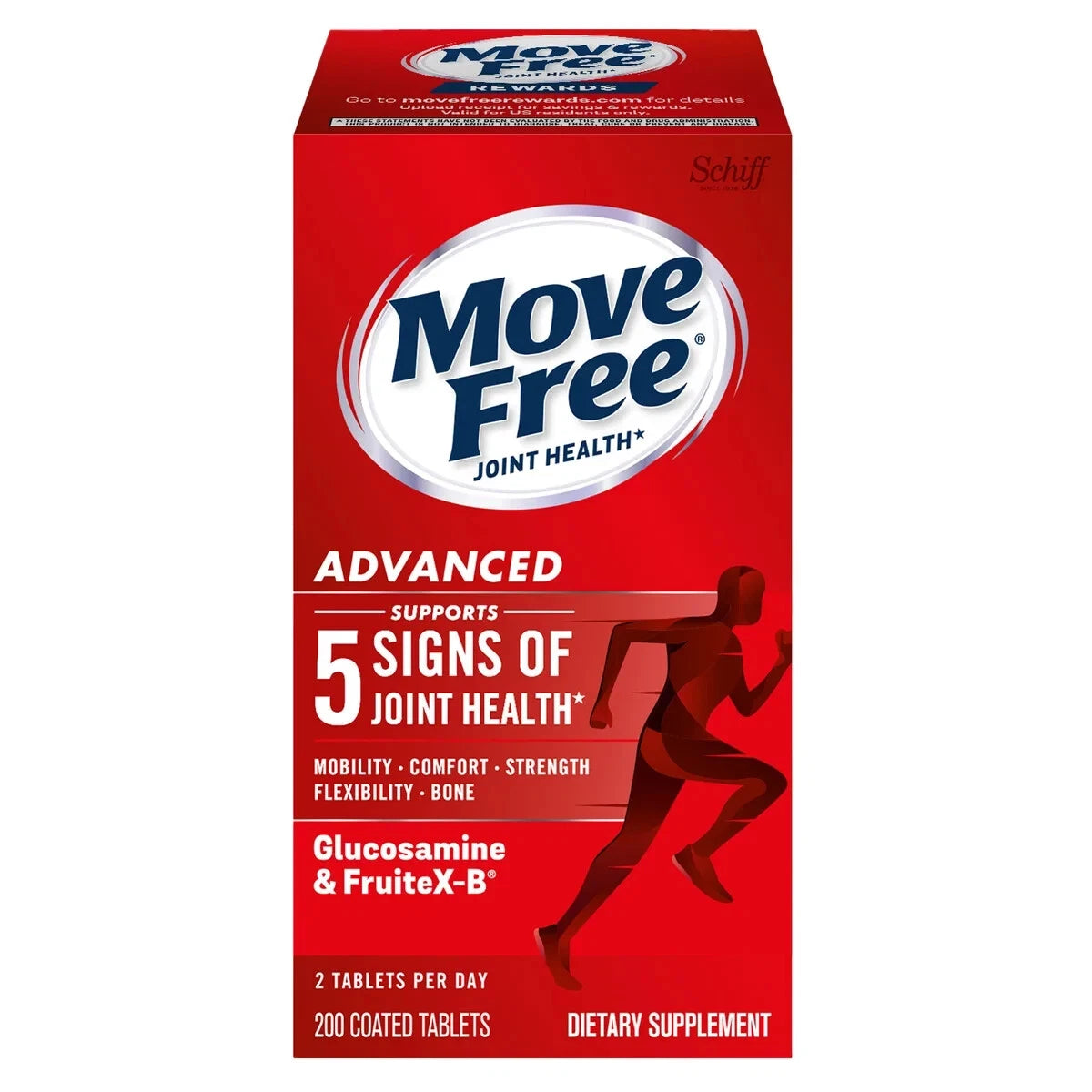 MOVE FREE JOINT HEALTH ADVANCED X 200 CÁPSULAS